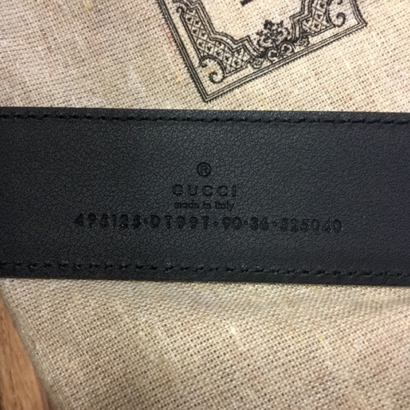 Gucci Belt Sherry line Size 90 - Picture 5 of 13